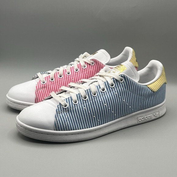 2020 Adidas Stan Smith Pride Love Unites Retro Shoes - Men\'s Size 9.5 Women\'s 11 main image 5